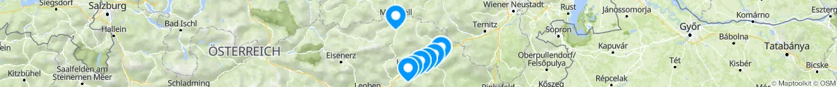 Map view for Pharmacies emergency services nearby Neuberg an der Mürz (Bruck-Mürzzuschlag, Steiermark)